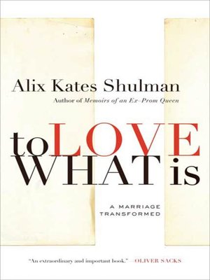 cover image of To Love What Is